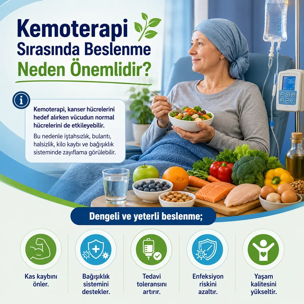 Kemoterapi Sonrası Beslenme Nasıl Olmalı? Ne Yenmeli, Nelere Dikkat Edilmeli?